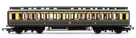 R4899 Hornby Oo Gwr C15 Ftclerestoryft Corridor Composite Era 2 Coach #3229 Ln/box