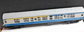 R727 Hornby Tri-ang Br Mk1 Corridor Composite Coach Blue/grey Ft15865ft Box R727 Hornby Tri-ang Br Mk1 Corridor Composite Coach Blue/grey Ft15865ft Box