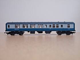 M9439 Hornby R922 Mk2 Bsk Brake Standard Corridor In Br Blue And Grey -
