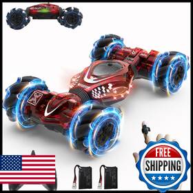 B0frmkwrwt Hoshiplay Gesture Rc Car 1 24 4wd Off-road Stunt Vehicle Remote Control 360 Fli