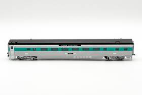 22321 Ihc Vtg Penn Central Passenger Car Corrugated Ho Scale Train Silver Green