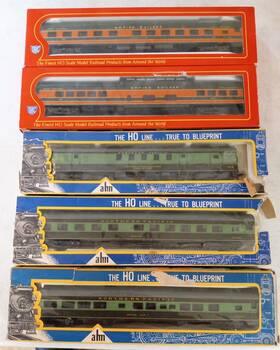 2667-1 Ihc Ho Passenger Lot 5 Northern Pacific Loewy And Great Empire Builder Mix