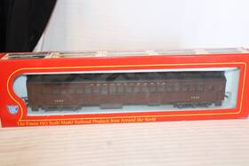 1204 Ihc 3011 Ho Scale Coach Passenger Car Pennsylvania Tuscan Red #1204