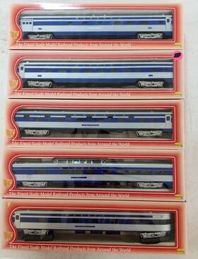436537 Ihc Ho Wabash By Passenger Set Lot Of 5 Bluebird Theme Complete Mib Corrugated