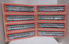 47760-47767 Ihc 47760 Ho Set Of 8 Algoma Central Corrugated Side Passenger Cars #47760-47767