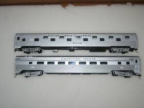 47836 Ihc Ho Scale California Zephyr Sleeper And Coach Cb&q Real Nice