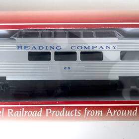 47917 Ihc Ho Reading Vista Dome 26 Passenger Corrugated Side Premier Ps New