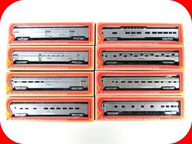 47938 Ihc Ho Scale Seaboard Lightweight Passenger Car 8-pack Set