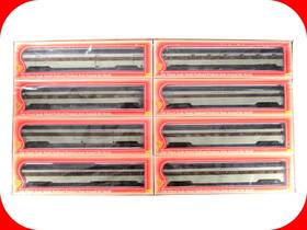 50417 Ihc 48148 Ho Scale Lackawanna Passenger 8-set - Knuckle Cpl Interiors