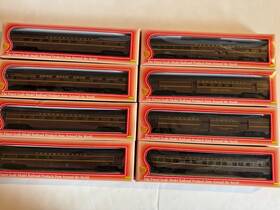 48217 Ihc 48210 Ho Scale Pennsylvania Rr Smooth Side P.s. Passenger Train 8 Car Set