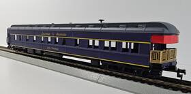 49394 Ihc #49394 Ho Louisville And Nashville Hvy-wt Observation Car Premier Series Nos