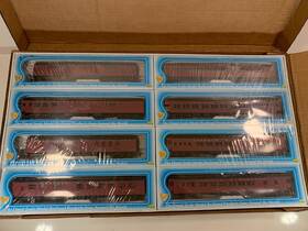49518 Ihc Norfolk And Western Passenger Set 8 Cars Red Ho Scale