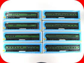 49578 Ihc Ho Scale Reading Heavyweight Passenger 8-set - With Interiors Knuckle Cplrs 49578 Ihc Ho Scale Reading Heavyweight Passenger 8-set - With Interiors Knuckle Cplrs