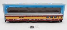 49592 Ihc Ho Scale Royal American Shows Combine Heavyweight Car Ln/box 49592 Ihc Ho Scale Royal American Shows Combine Heavyweight Car Ln/box