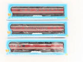 49602 Ihc Lot Of 3 Ho Scale Premier Series Sal Seaboard Air Lines Passenger Cars