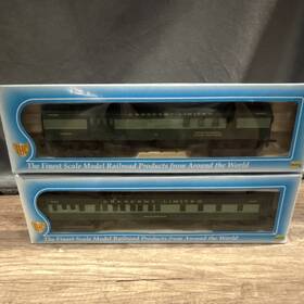 49636 Ihc Southern Crescent Limited Ho Sleeper And Rpo Green Passenger Car