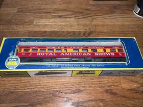 6202-rc Ihc Ihc/rivarossi Ho Scale Observation Car Royal American Shows Red #60 Nos