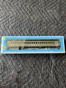 89389 Ihc Ho Us Army Heavyweight Hospital Unit Coach Car Wwii
