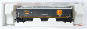 67237-22 Intermountain N Scale Kansas City Southern 47ft 3 Bay Hopper Car #286967