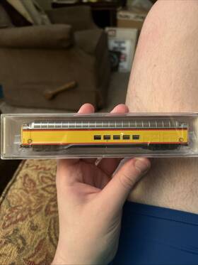 Ccs7114 Intermountain N Scale Csx Safety Train Superdome Passenger Car