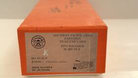 Iron Horse 16194-1 Ho Sp Harriman Head End Cars Rpo/baggage 70-bp-15-2 Painted