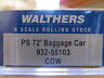 932-55103 Jtc 72foot Pullman-standard Baggage Car With Smooth Sides Chicago Great Western
