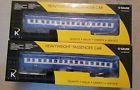 K-2781 Reading Railroad Interurban Or Commuter Passenger Cars New One Powered