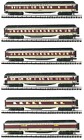 K-4438c K-line Lackawanna 6 Car 18
