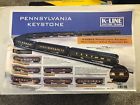 K-44802 Mdk Scale Pennsylvania Railroad Heavyweight Car Passenger Set 040369730194