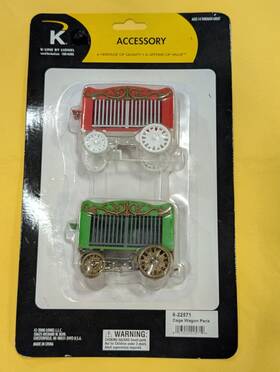 6-22571 K-line 023922225719 Circus Wagon Pack New Old Stock