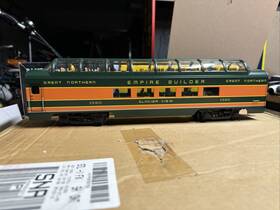 K4633 K Line 11390 Aluminum O Scale 15 Inch Great Northern Gn - Amazing Set Of 6 Passenger