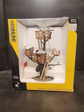 K-43006 K Line Treehouse Main America Stevens Hideout O Scale Model Train