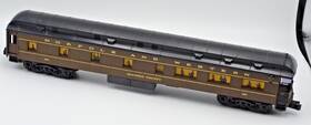 K101 K-line O Gauge Norfolk And Western 18 Inch Heavyweight Observation Car #101 N&w