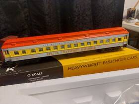 K4416-0032 K-line O-scale Heavyweight Passenger Car. Circus Transport K4416-0032. New Mib