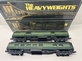 K4481-1187 K-line K4481-1731 And Reading Heavyweight Baggage Dining Cars Lnib