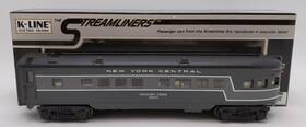 K4570-10633 K-line O Nyc Inch Hickory Creek Streamliner Observation Car #10633/box
