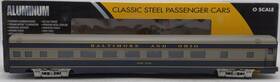 K4610-47010 K-line O Baltimore And Ohio 21 Inch Paw Aluminum Passenger Car Ex