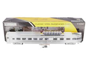 K4613-40375 K-line O Cb&q California Zephyr Inch Silver Horizon 21 Observation Car