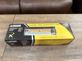 K-line K4616-30001 K-line O Gauge Circus Transport Railroad Aluminum Baggage Car