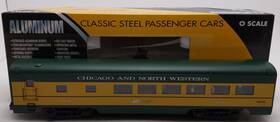 K4620-16950 K-line O Chicago And North Western 15 Inch Aluminum Diner Car #6950 Ln/box K4620-16950 K-line O Chicago And North Western 15 Inch Aluminum Diner Car #6950 Ln/box