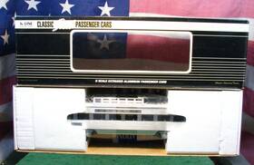 K4630-10503 K-line Santa Fe Inch Super Chief Pleasure Dome 15 Aluminum Passenger