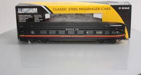 K4630-30006 K-line Santa Fe Midnight Chief Inch Black Canyon 18 Observation Car Ln