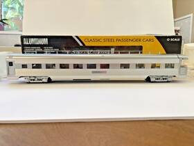 K4630-40004 K-line Santa Fe Sf 21 Inch Aluminum Passenger Business Car O Scale Train