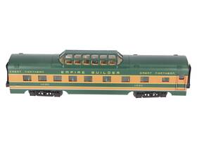 K4633-41330 K-line O Great Northern 21 Inch Vista Dome Passenger Car #1330 Ex