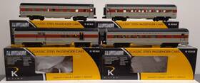K4638b K-line O Lackawanna 15 Inch Aluminum Passenger Cars Set Of 4 Ex/box K4638b K-line O Lackawanna 15 Inch Aluminum Passenger Cars Set Of 4 Ex/box