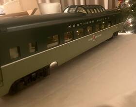 K4650-40006 K-line 21 Inch Pass. Car Northern Pacific North Coast Ltd. Dome #549