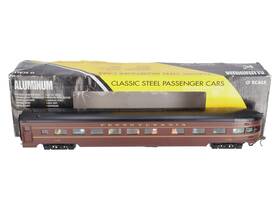 K4680-41132 K-line O Pennsylvania 21 Inch Aluminum Observation Car #1132 - 2 Rail Ex