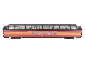 K4688-43605 K-line O Southern Pacific Daylight 21 Inch Lighted Dome Car #3605 Ex