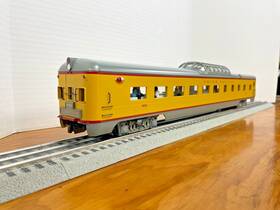 K4690-49002 K-line Union Pacific City Of Los Angeles Dome Observation Car 21 Inch
