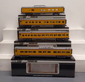 K4690b K-line O Up Inch City Of Los Angeles 18 Aluminum Passenger Cars Set 4